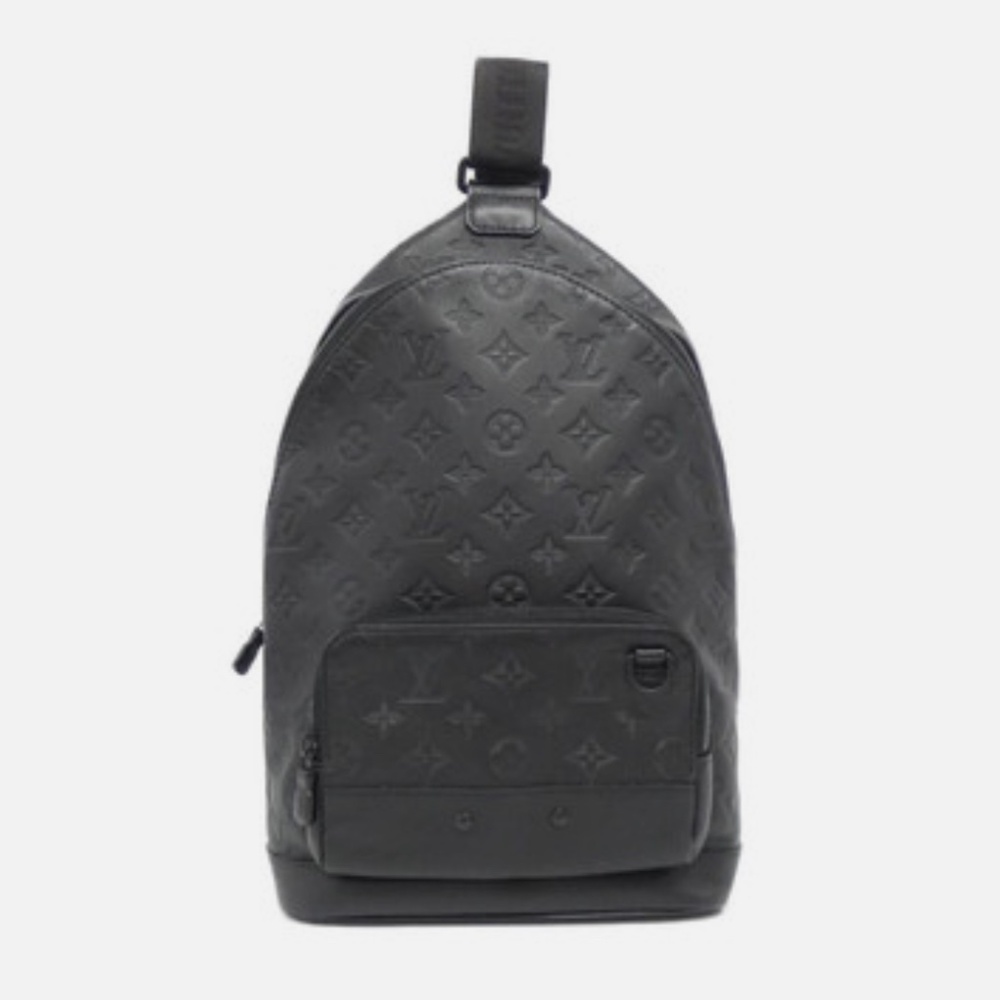 Authentic LOUIS VUITTON Monogram Shadow racer Sling Bag